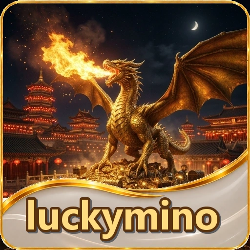 Ikon luckymino untuk langkah pasang APK